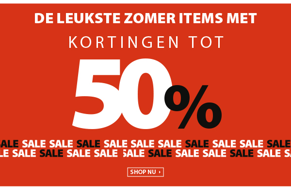 De leukste zomer items met kortingen tot 50%