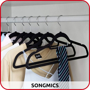 Samt-Kleiderbügel, 20 Stück