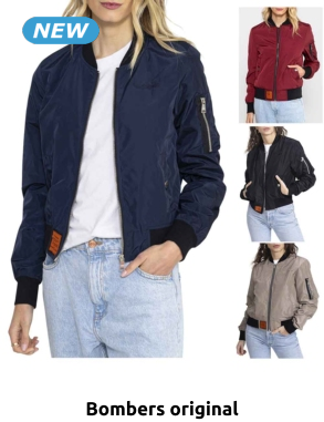 BOMBERS ORIGINAL Bomberjacke «MA1-W», marine