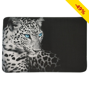 Badteppich «Leopard», 50 x 75 cm