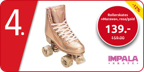 Impala Rollerskates «Marawa», rosa/gold
