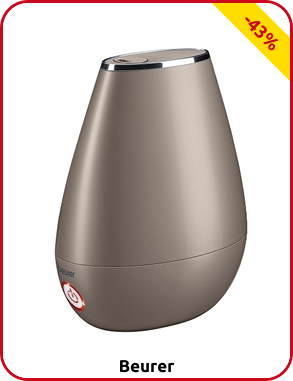 Beurer Luftbefeuchter/Duftdiffusor «LB37», caramel