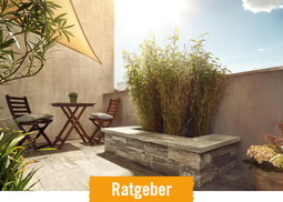 HORNBACH Ratgeber Terrasse beschatten