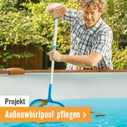 Außenwhirlpool pflegen