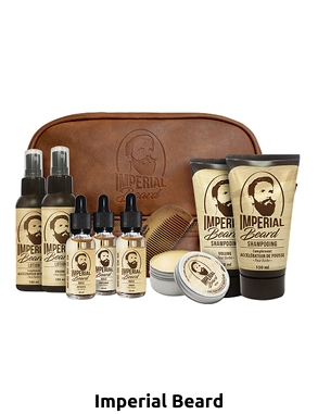 Imperial Beard Komplettes Set mit Aufbewahrungsbeutel, 10-teilig