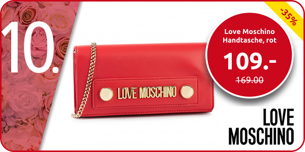 Love Moschino Handtasche, rot
