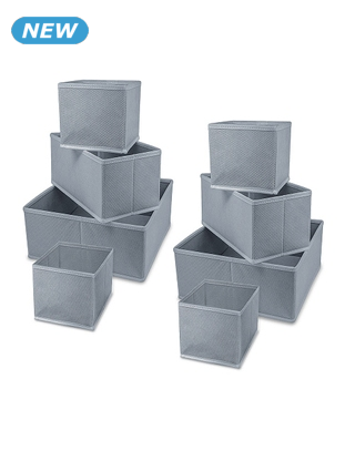 Aufbewahrungsboxen «Schubladen-Butler», 8 Stück