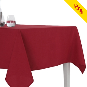 Tischdecke «Sara», 140 x 240 cm, rot