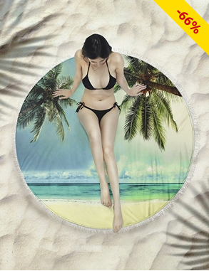 Strandtuch «Playa», Ø 150 cm