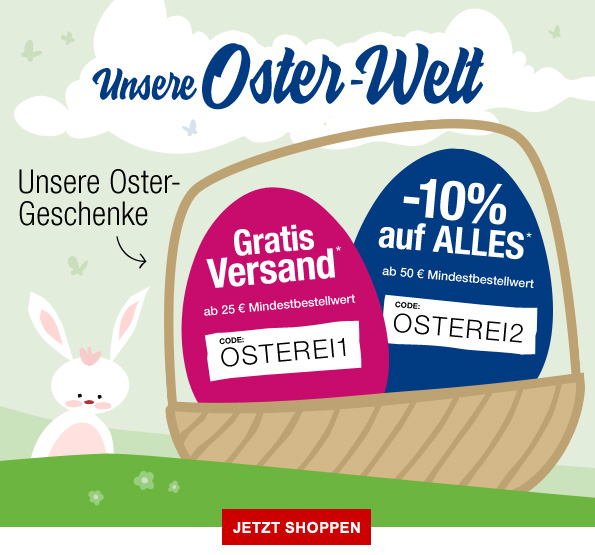 Unsere Oster Welt - Unsere Oster-Geschenke | Gratis Versand | -10% auf ALLES