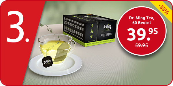 Dr. Ming Tea, 60 Beutel, appetithemmend