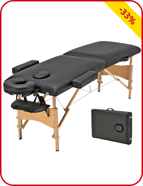 Massagetisch zusammenklappbar, 186 x 60 cm