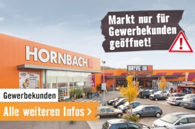 Markt nur für Gewerbekunden geöffnet