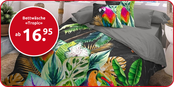 Bettwäsche «Tropic»