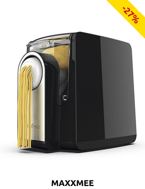 Pasta Maker, 7 Formen, schwarz