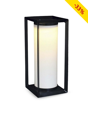 LED-Solarlaterne, aus Metall