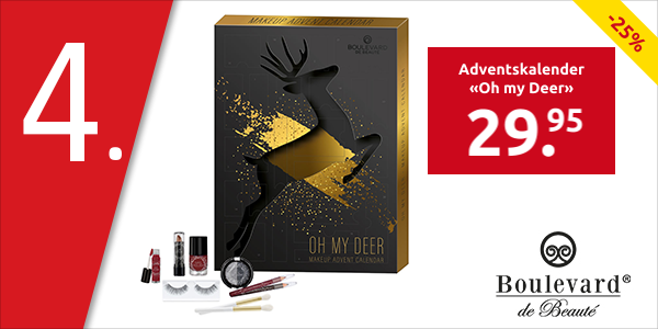 Adventskalender «Oh my Deer», Kosmetik & Accessoires, für Erwachsene
