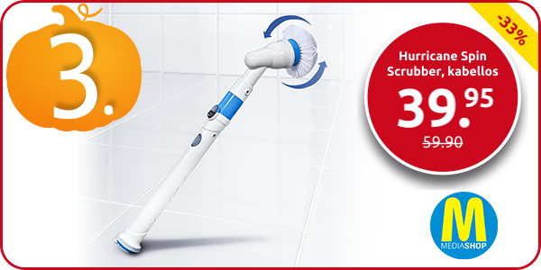 Hurricane Spin Scrubber, kabellos