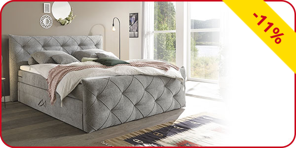 Boxspringbett «Tarra», 180 x 200 cm