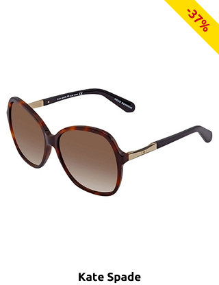 kate spade Damensonnenbrille «Jolynn», braun