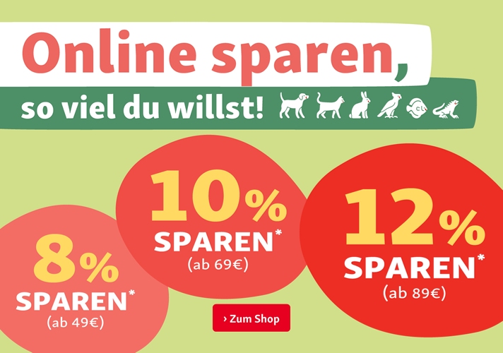 Online sparen, so viel du willst!