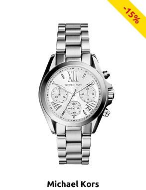 Michael Kors Uhr «Bradshaw», silberfarben