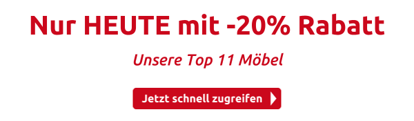 Nur HEUTE mit -20% Rabatt