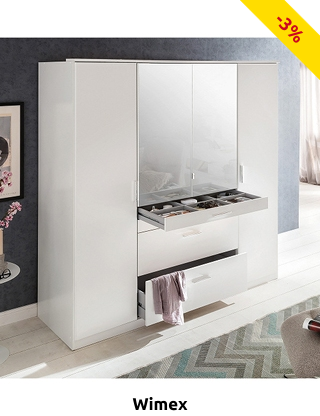 Kleiderschrank «Lugano»