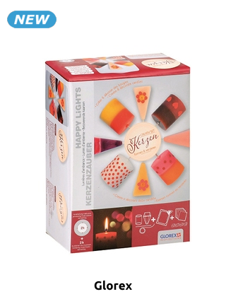 Glorex Creativ-Set für Kerzengestaltung