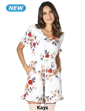 Kombishorts, weiss bedruckt