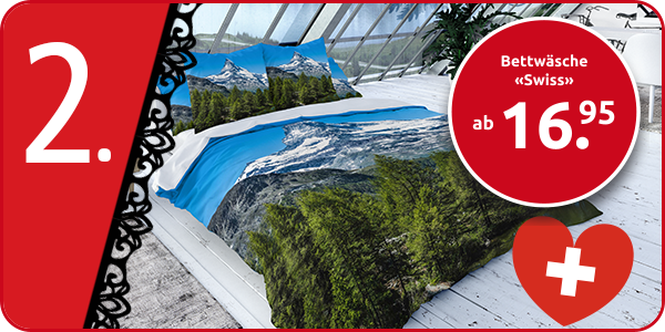 Bettwäsche «Swiss»