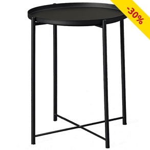 Couchtisch aus Metall, Ø 42 x H 52 cm