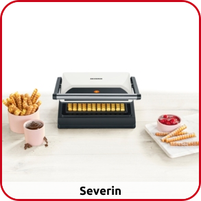 SEVERIN Waffeleisen «Pommes»