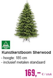 TRIUMPH TREE Kunstkerstboom Sherwood DeLuxe groen h 185 cm | HORNBACH