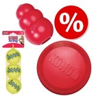 KONG Voordeelpakket: Frisbee, KONG Classic, Tennisballen