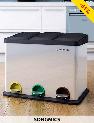 Recycling-Eimer von Songmics