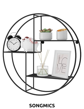 Deko-Wandregal «Indus», Ø 55 cm