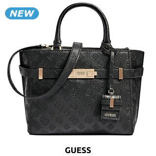 GUESS Handtasche «Bea», schwarz