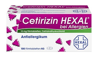 zu Cetirizin Hexal bei Allergien