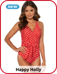 Einteiler von Happy Holly, rot