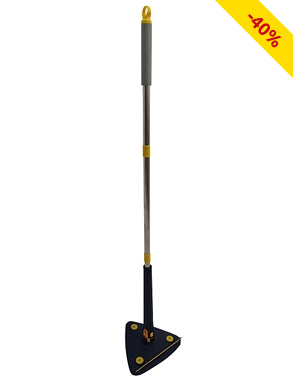 Twist-Mop, L 126 cm, blau