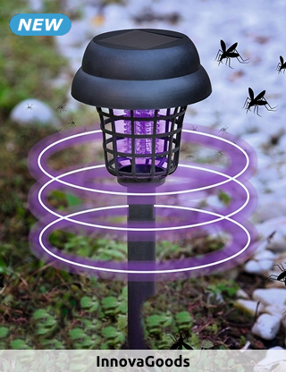 InnovaGoods Anti-Mücken-Solarlampe, 800V