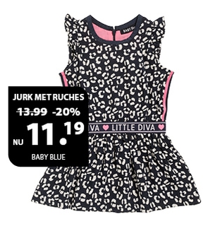 Jurk met ruches