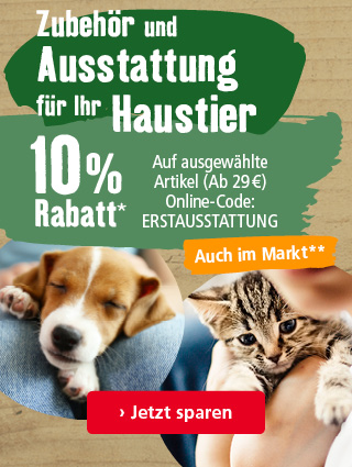 10% auf Ihre Erstausstattung