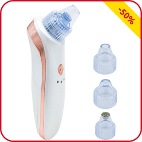 Derma Cleaner, 4 Saugköpfe