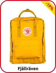Rucksack «Kanken» von Fjällräven, gelb