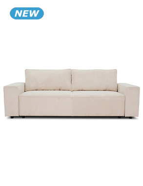Schlaf-Sofa «Joss», ecru