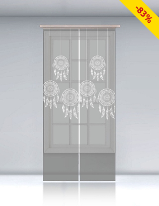 Schiebevorhang «Dream», 245 x 60 cm