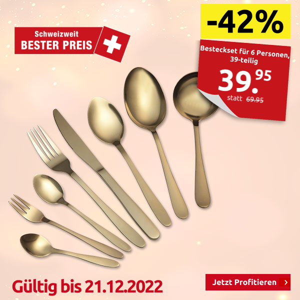 Besteckset für 6 Personen, 