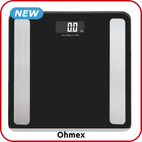 Personenwaage «2294BT Fat» Ohmex, schwarz